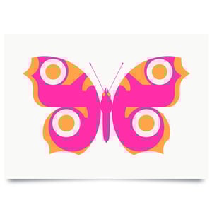 Image of Peacock Fluorescent 1 print