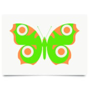 Image of Peacock Fluorescent 3 print