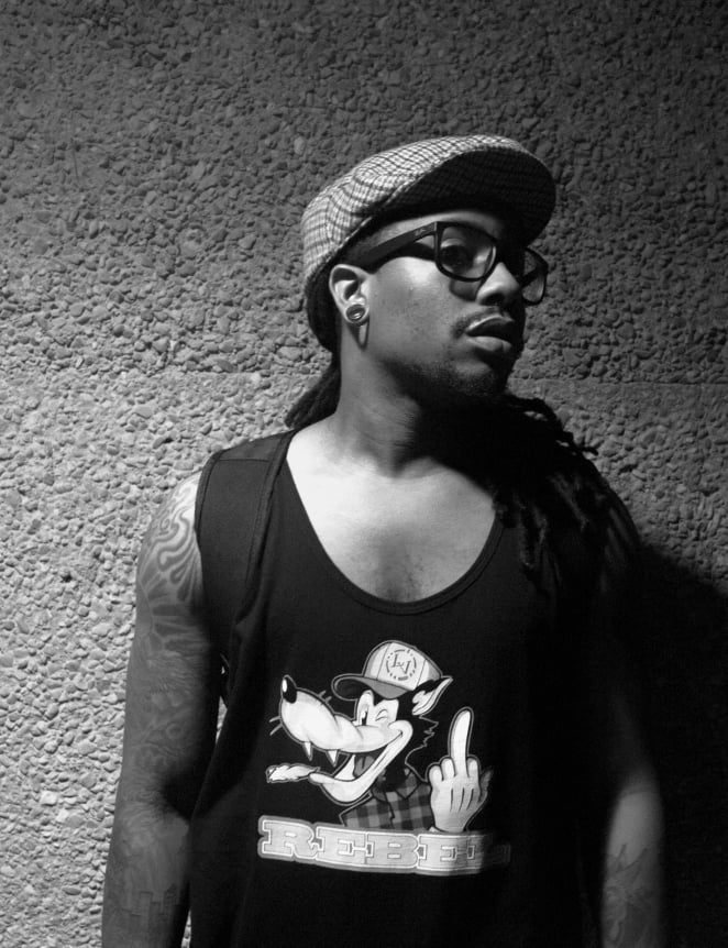 Image of Wolfpack of One - BLK Tank