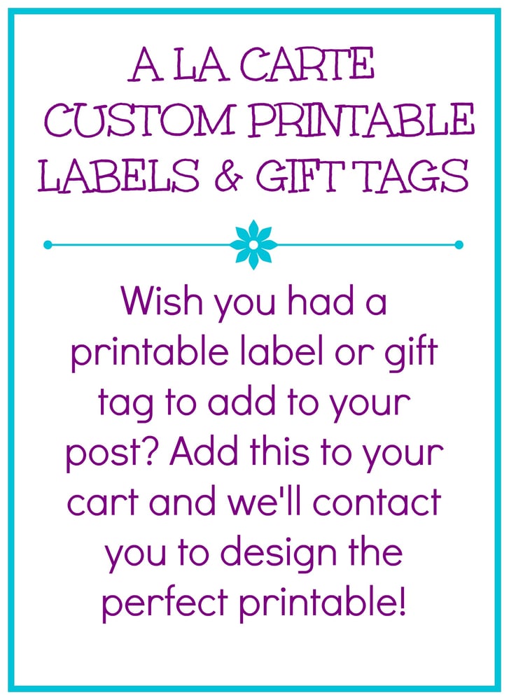 Free Printable Custom Labels And Tags I Should Be Mopping