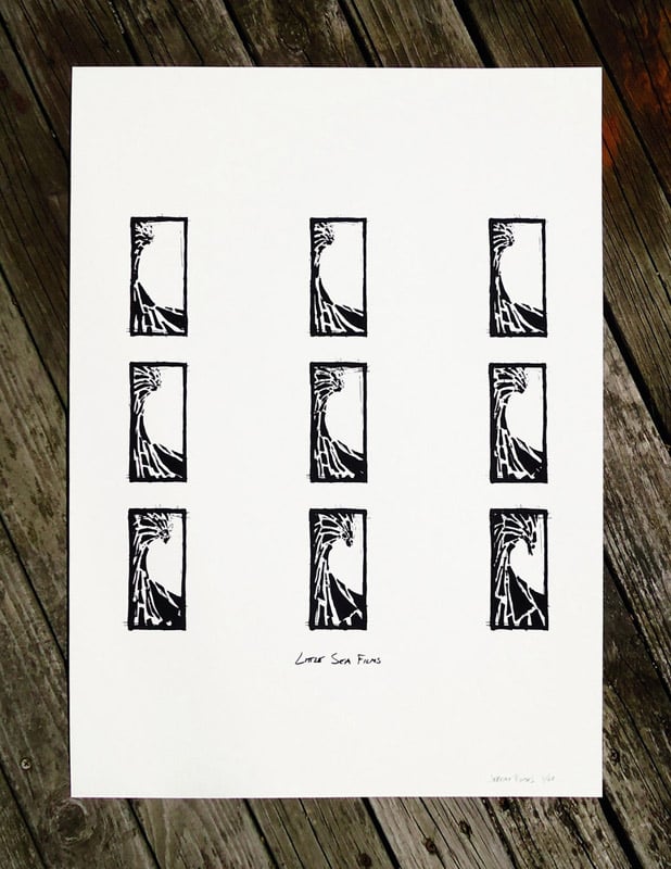 Image of Little Sea Films - 9 Waves - 18" x 24" Poster