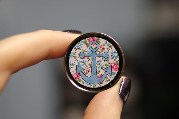 Image of Floral Anchor Plugs 