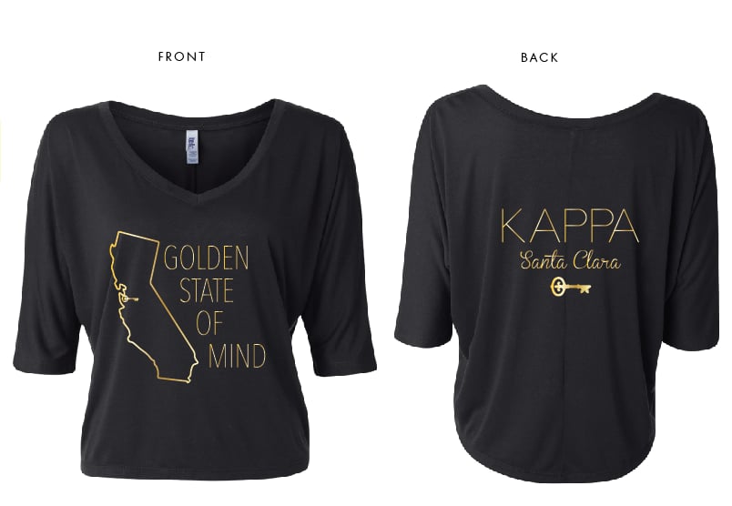 Image of ΚΚΓ Santa Clara-Golden State Tees