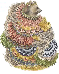 Image of Quilted Forest: Bear