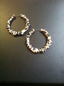 Image of Cheetah Bamboo Earrings