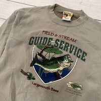 Image 2 of Vintage Bass Guide Service Crewneck - L
