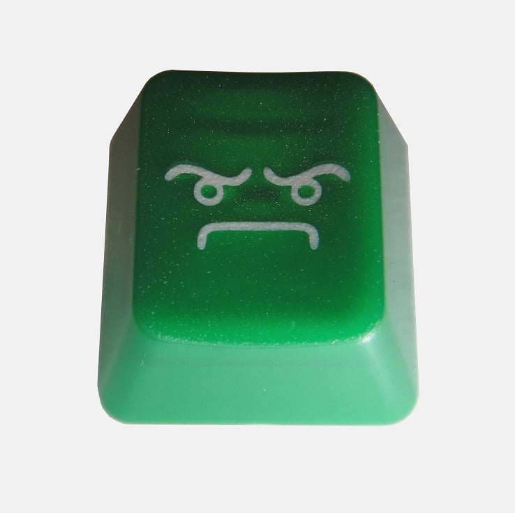 Image of Translucent Forest Green LOF(Look of Fury) Keycap