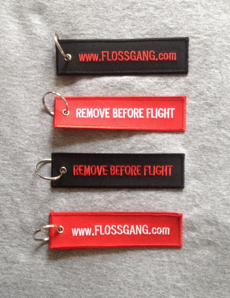 Image of Remove Before Flight Keychain (free shipping)