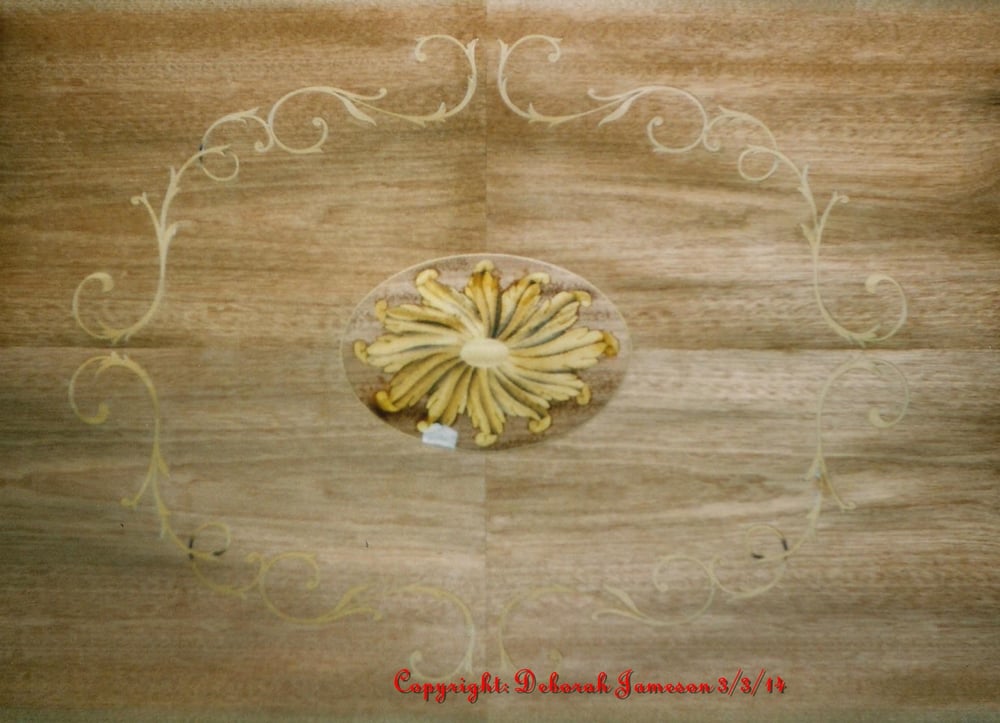 Image of Item No. 49. Fan feather Marquetry Panel.