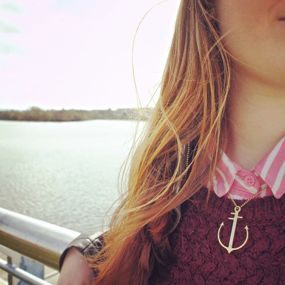 Image of 'Anchor' Necklace