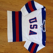 Image of USA HOCKEY JERSEY from 1980 Gold Medal