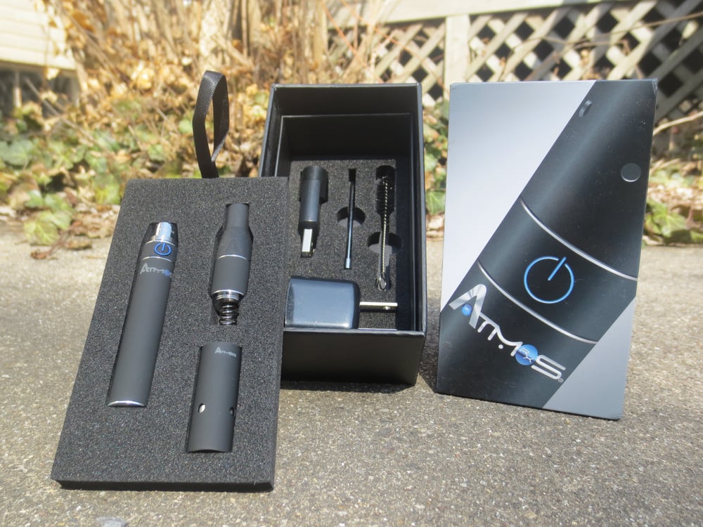 Image of Atmos Raw Dry Herb Kit ~ Black ~