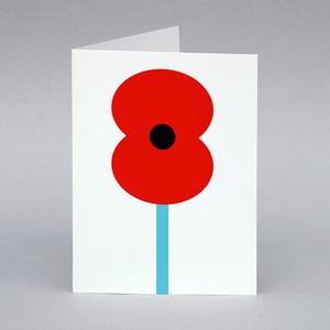 Image of Poppy card