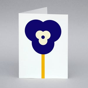 Image of Pansy card