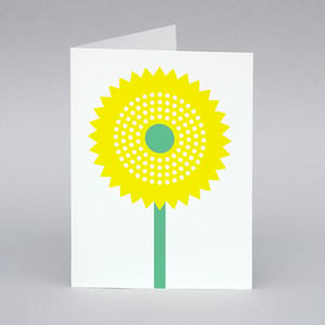 Image of Sunflower card