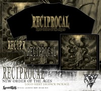 Image 1 of RECIPROCAL - logo shirt CD / DIGIPACK bundle