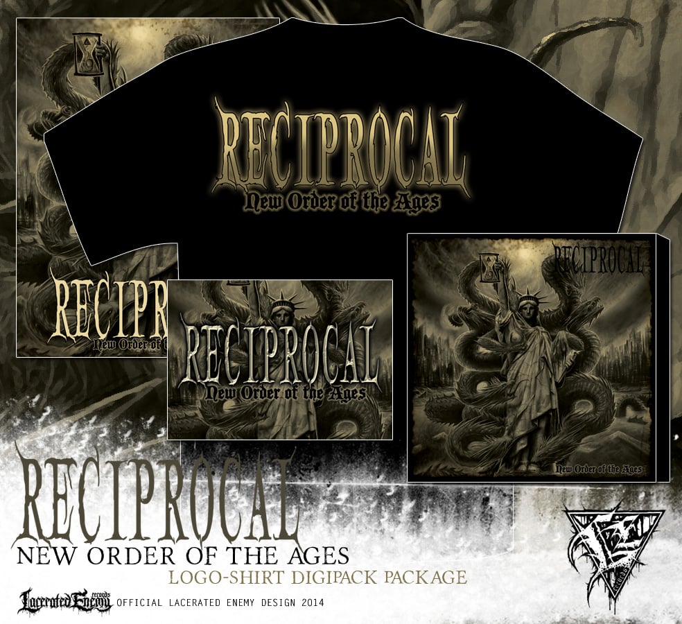 RECIPROCAL - logo shirt CD / DIGIPACK bundle