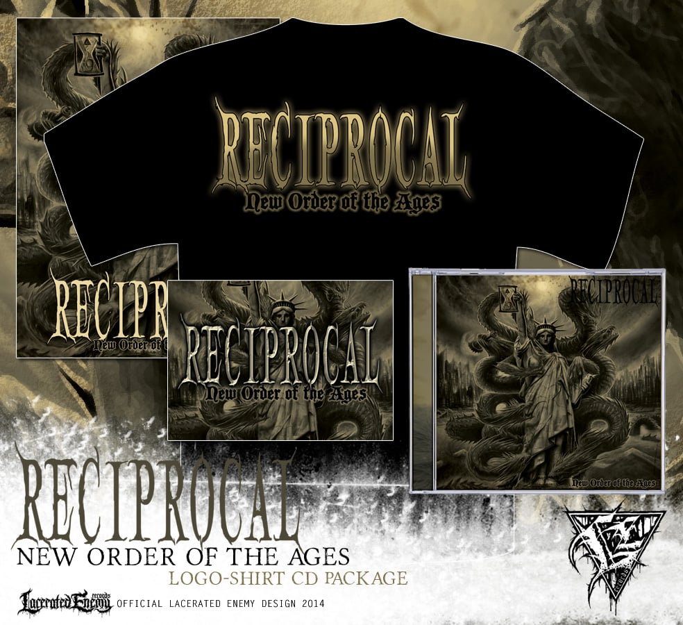 RECIPROCAL - logo shirt CD / DIGIPACK bundle