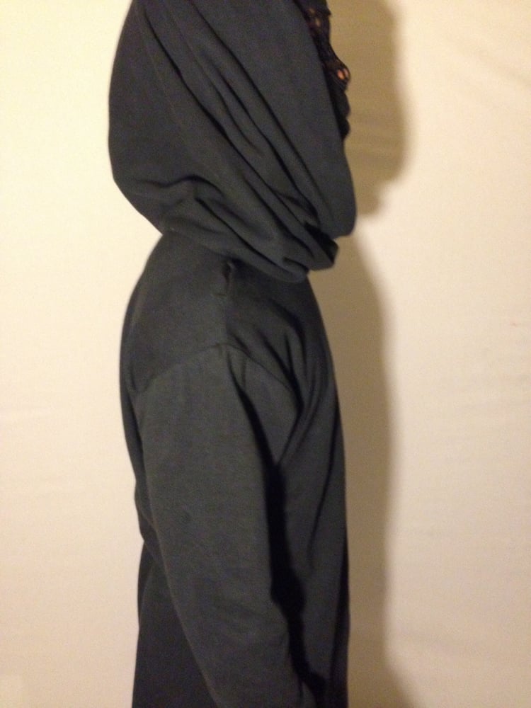 Image of Cow neck long sleeve tee