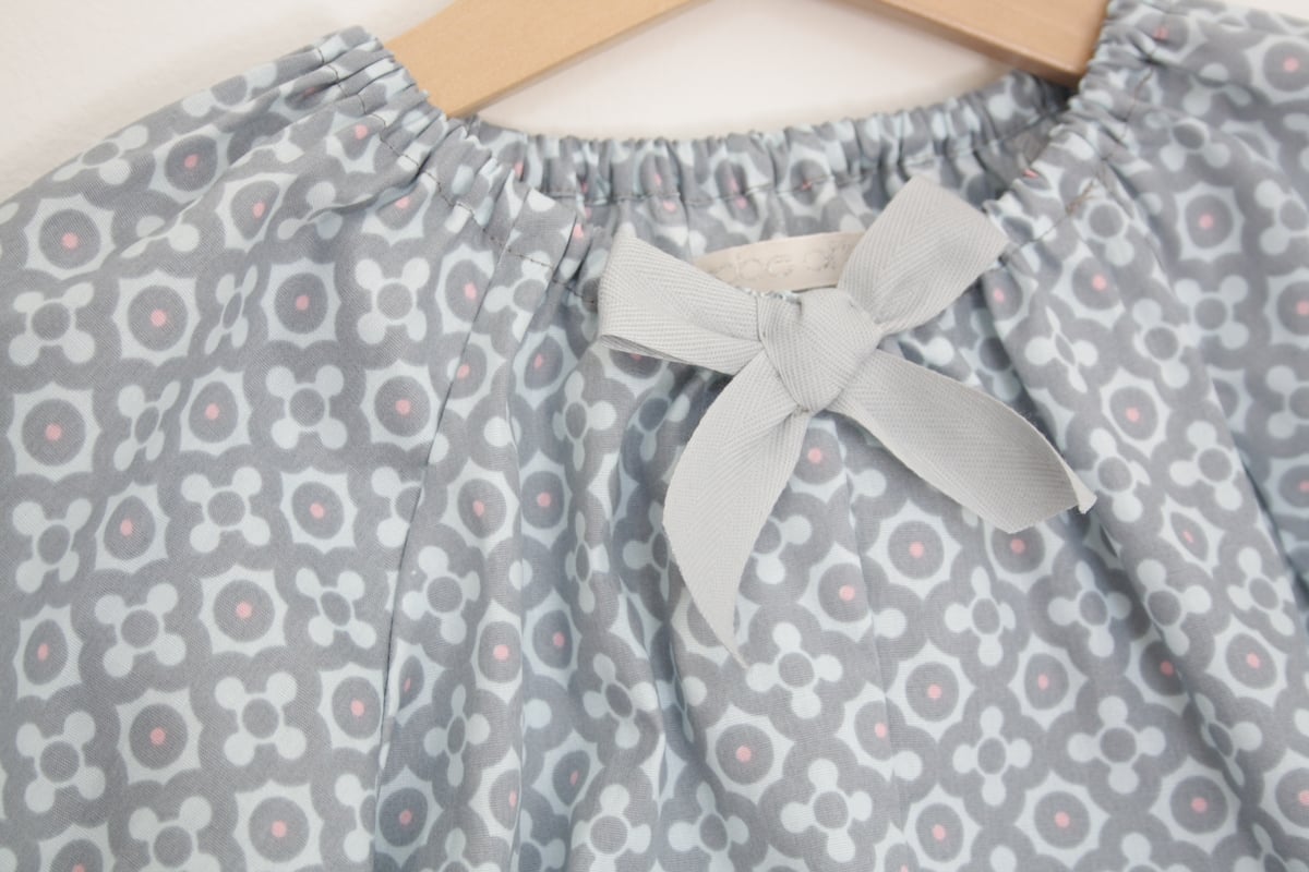 Feline Shirt - blue pattern