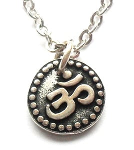 Image of OM "Aum" Charm Necklace