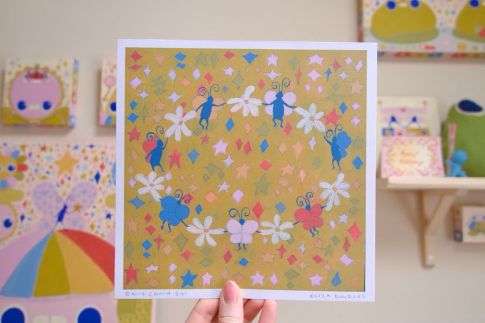 Image of Daisy Chain Art Print