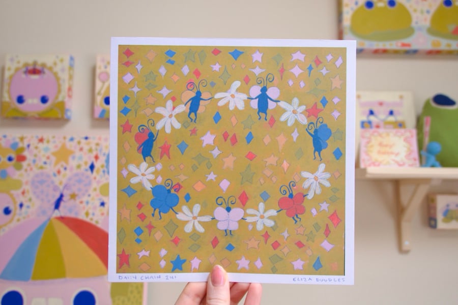 Image of Daisy Chain Art Print