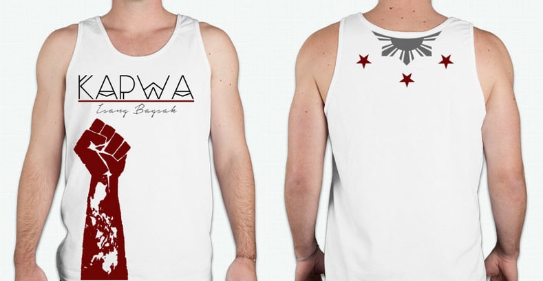 Image of Kapwa 2013-2014 "Isang Bagsak" Tanktops