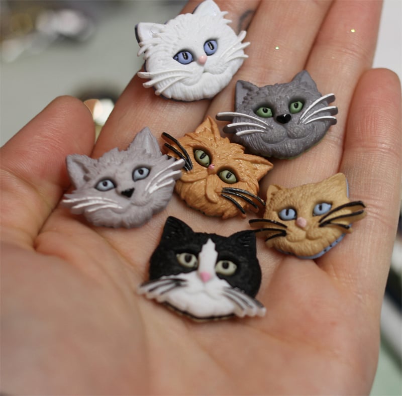 Image of Kitty Face Plugs (sizes 0g-5/8)