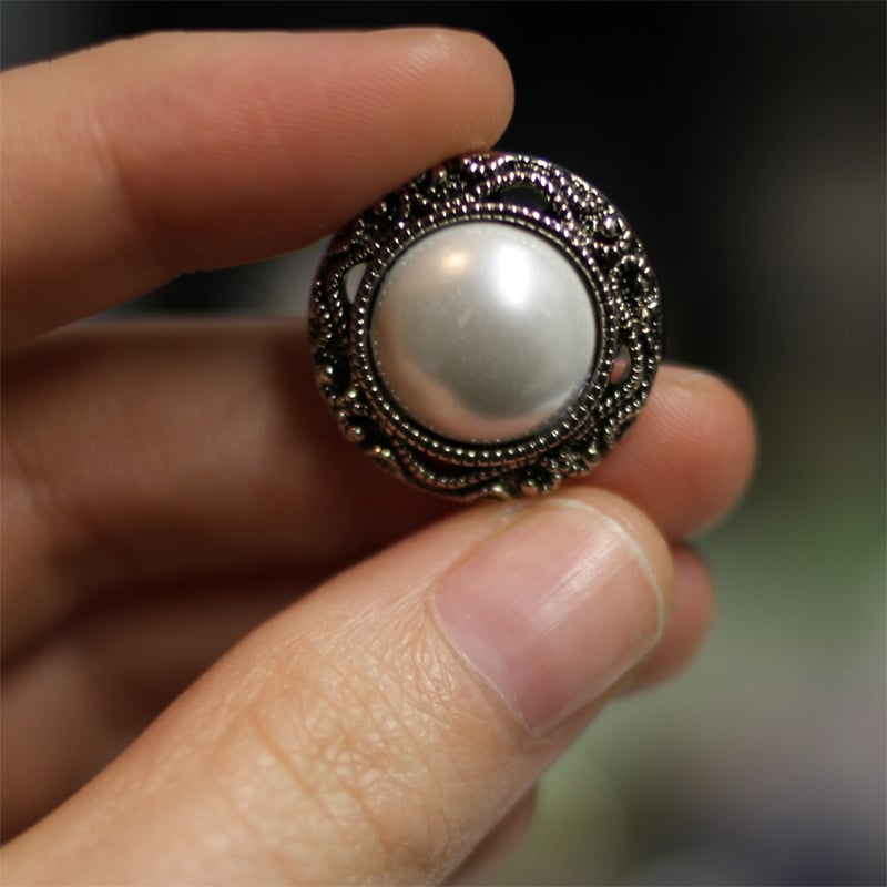 Image of Silver Pearl Plugs (sizes 2g-3/4)