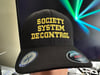 Black Flexfit Society System Decontrol Gold logo Hat 