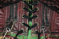 Image 4 of Mahogany Leather Waist  Cincher