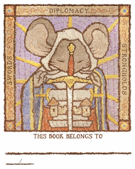 Image of Mouse Guard 2014 Bookplate