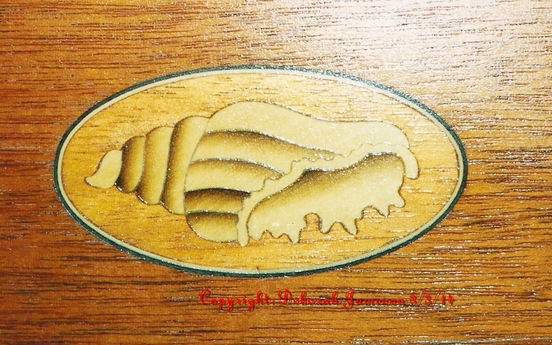 Item No. 179. Marquetry Shell Design / The Marquetry Inlay Company Limited