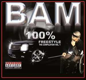 Image of BAMS 100 o/o FREESTYLE featuring Z-RO,HAWK,KIOTTI,D-RED,SHOWTIME & many others