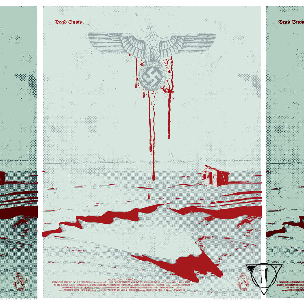 Image of Dead Snow 18x24" Screen Printed Poster
