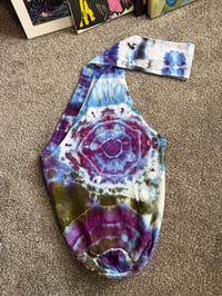Image 1 of hand dyed thai sling bag