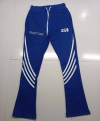 Image 3 of BLUE CROP HOODIE JOGGING SET