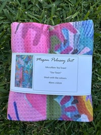 Image 1 of Tea towel microfibre - Our Town