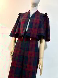 Image 2 of tartan High Waisted Trousers
