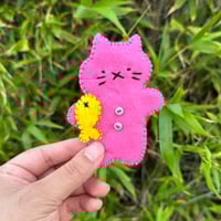 Tiny Felt Kitty