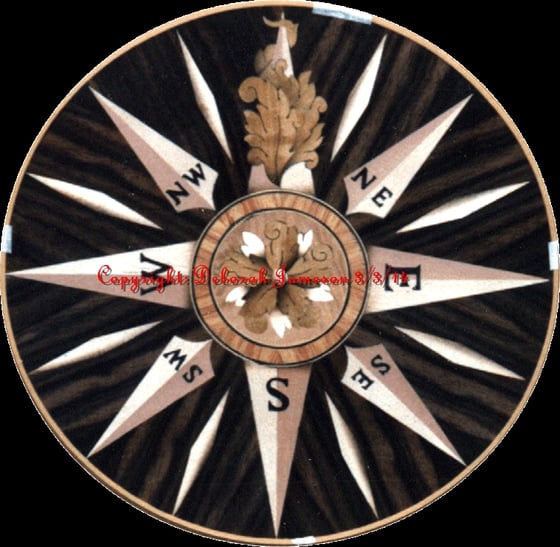 COMPASS STARS NAUTICAL / The Marquetry Inlay Company Limited