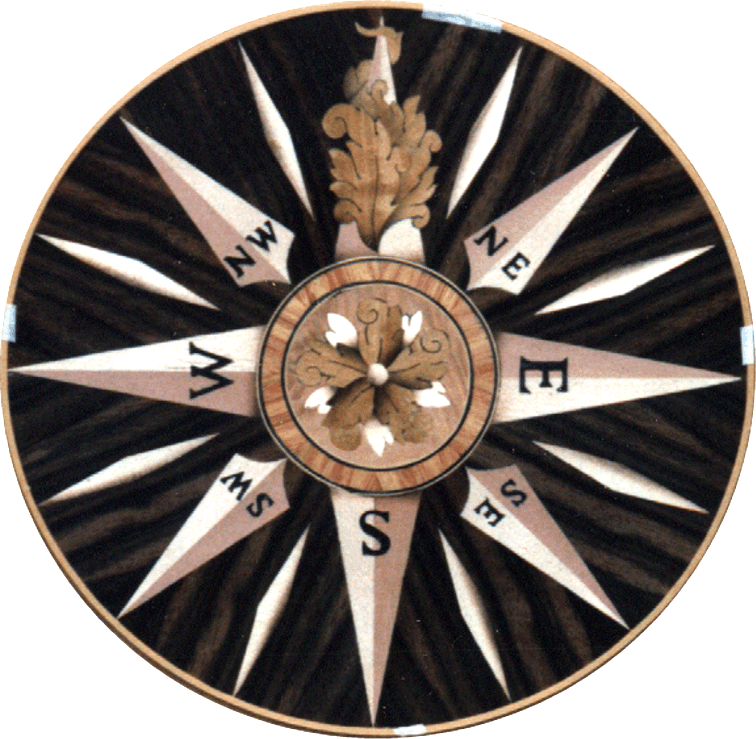 Image of Item No. 127.  Beautiful Nautical Compass Star.