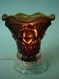 Brown Electric Crystal Fragrance Oil Warmer