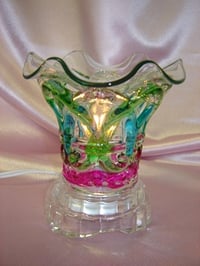 Multi-Color Electric Crystal Fragrance Oil Lamp