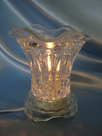 Clear Electric Crystal Fragrance Oil Lamp