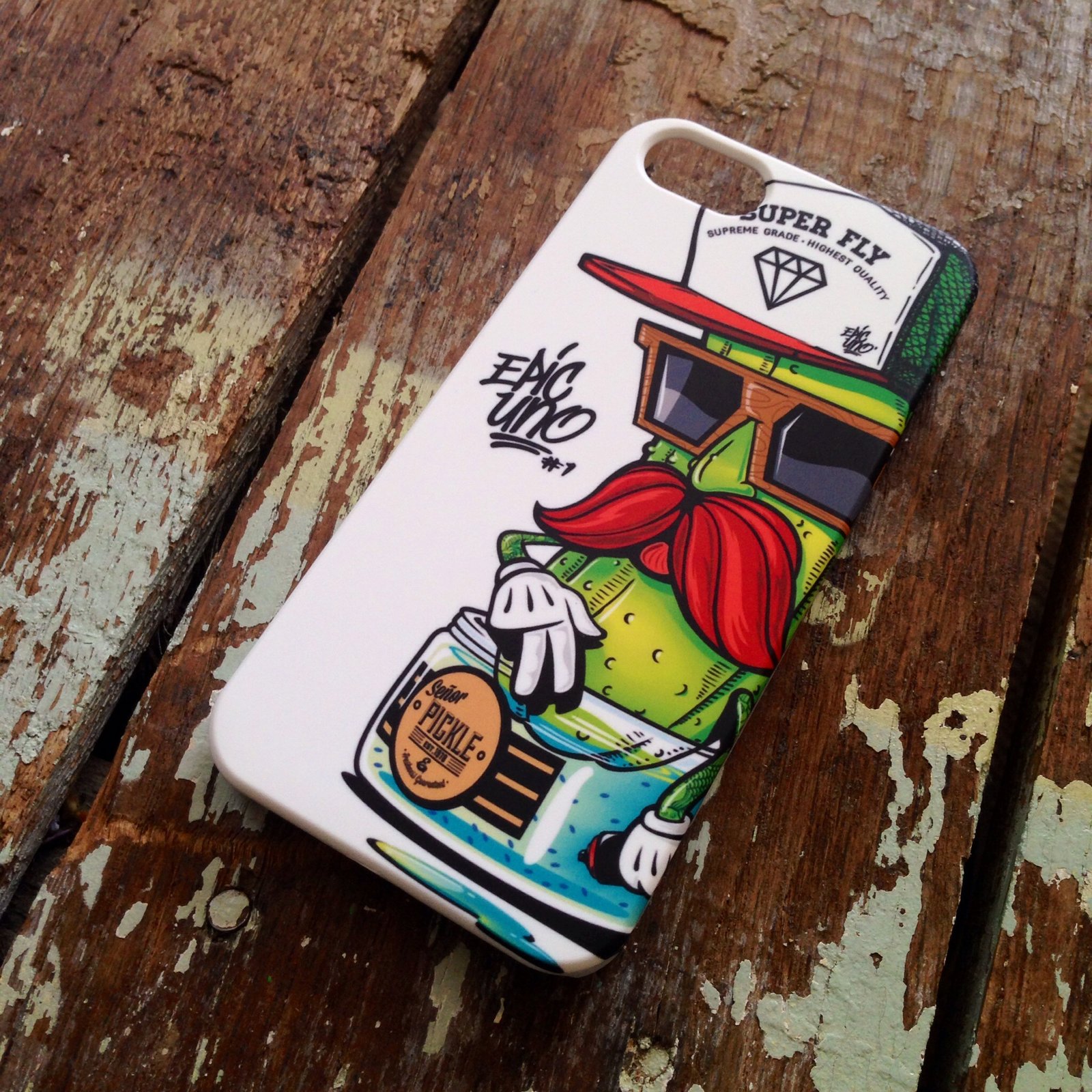 SEÑOR PICKLE - iPhone5/5s/5c case / Epic Uno