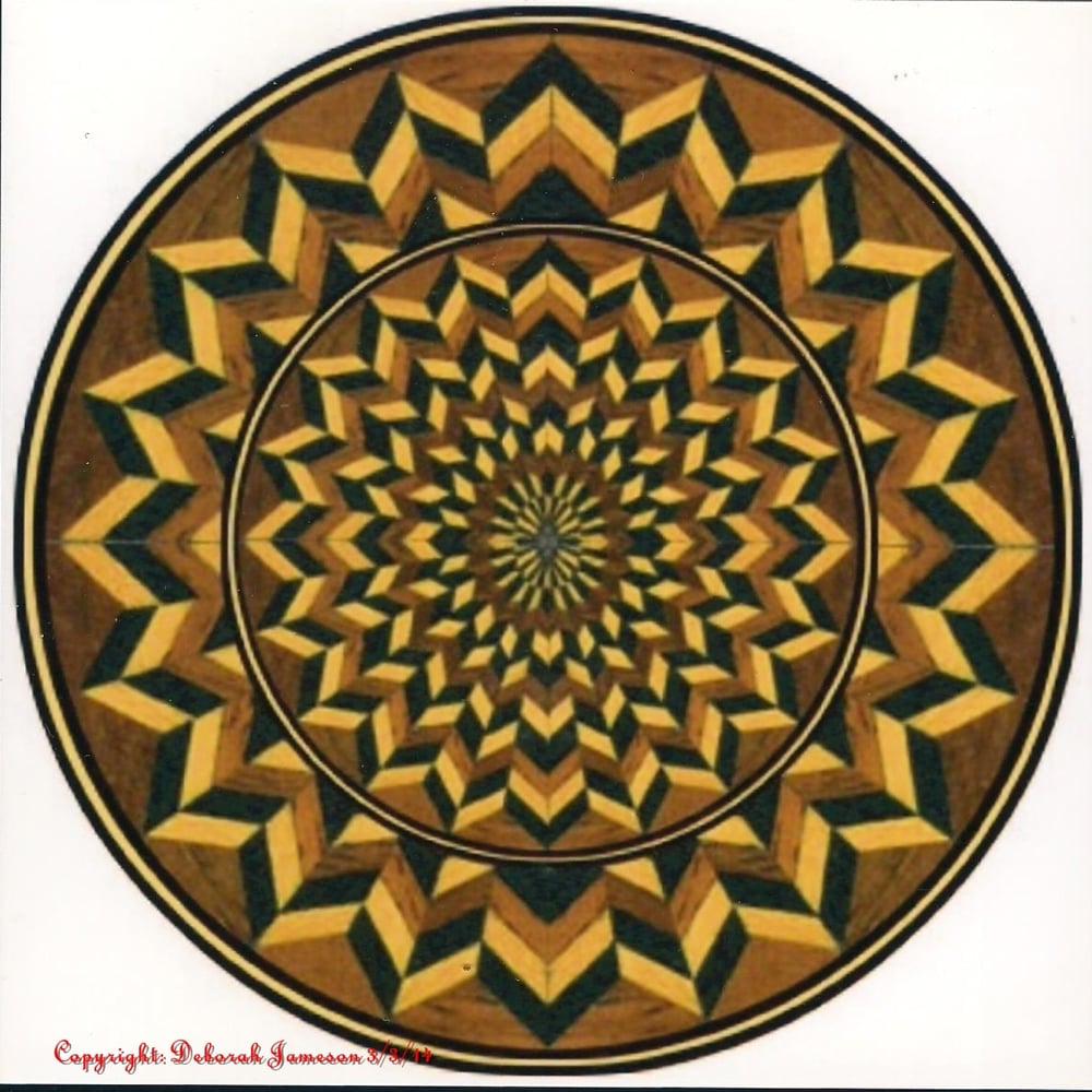 Image of Item No. 255. Circular Mosaic.