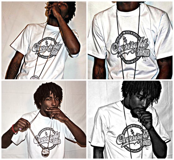 Image of ONG "Time Is Money" Tee (White / Black)