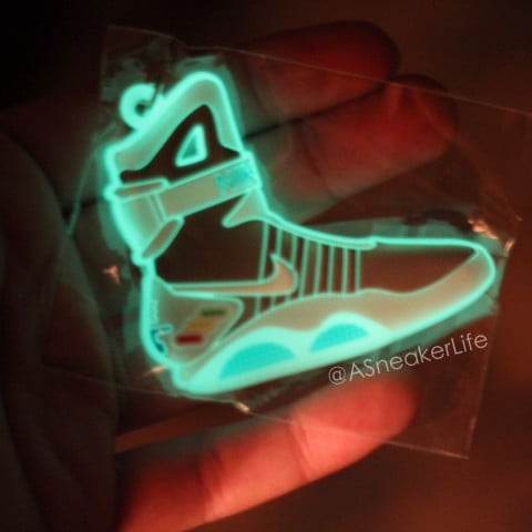 Image of Air Mag Glow In The Dark Keychain